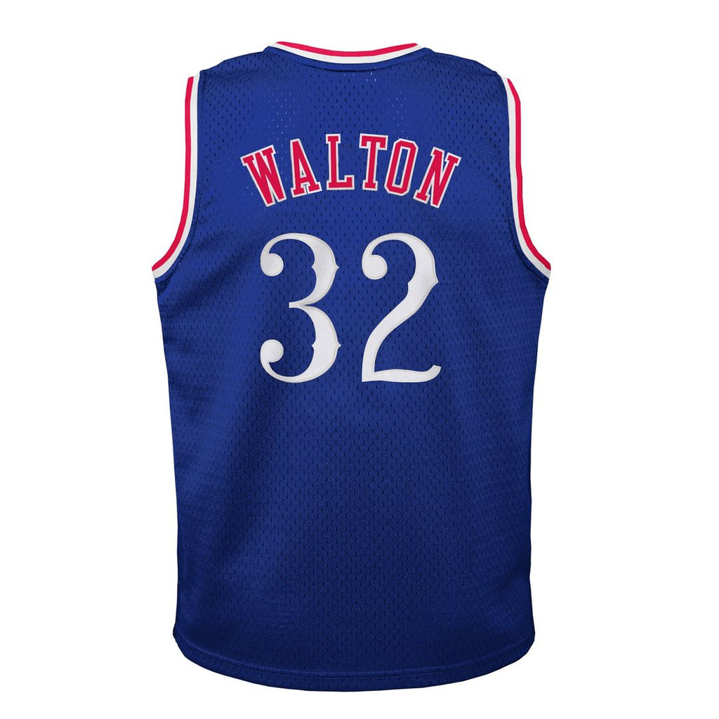 Bill Walton LA Clippers Mitchell & Ness Youth 1984/ 85 Hardwood Classics Swingman Jersey - Royal | NBA Fan Gear