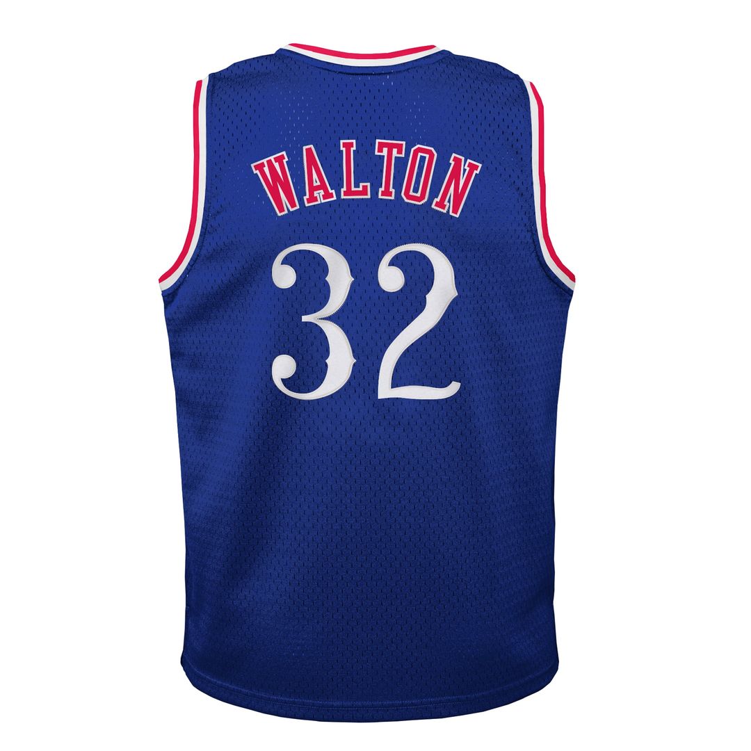 Bill Walton LA Clippers Mitchell & Ness Youth 1984/ 85 Hardwood Classics Swingman Jersey - Royal | NBA Fan Gear