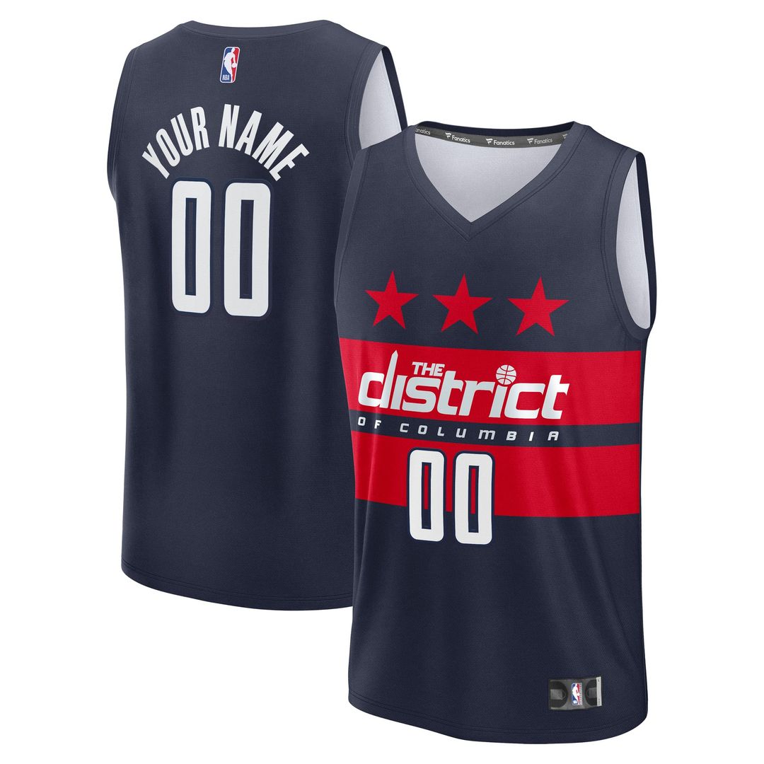 Washington Wizards Fanatics Fastbreak Custom Jersey - Red - Icon Edition | NBA Fan Gear