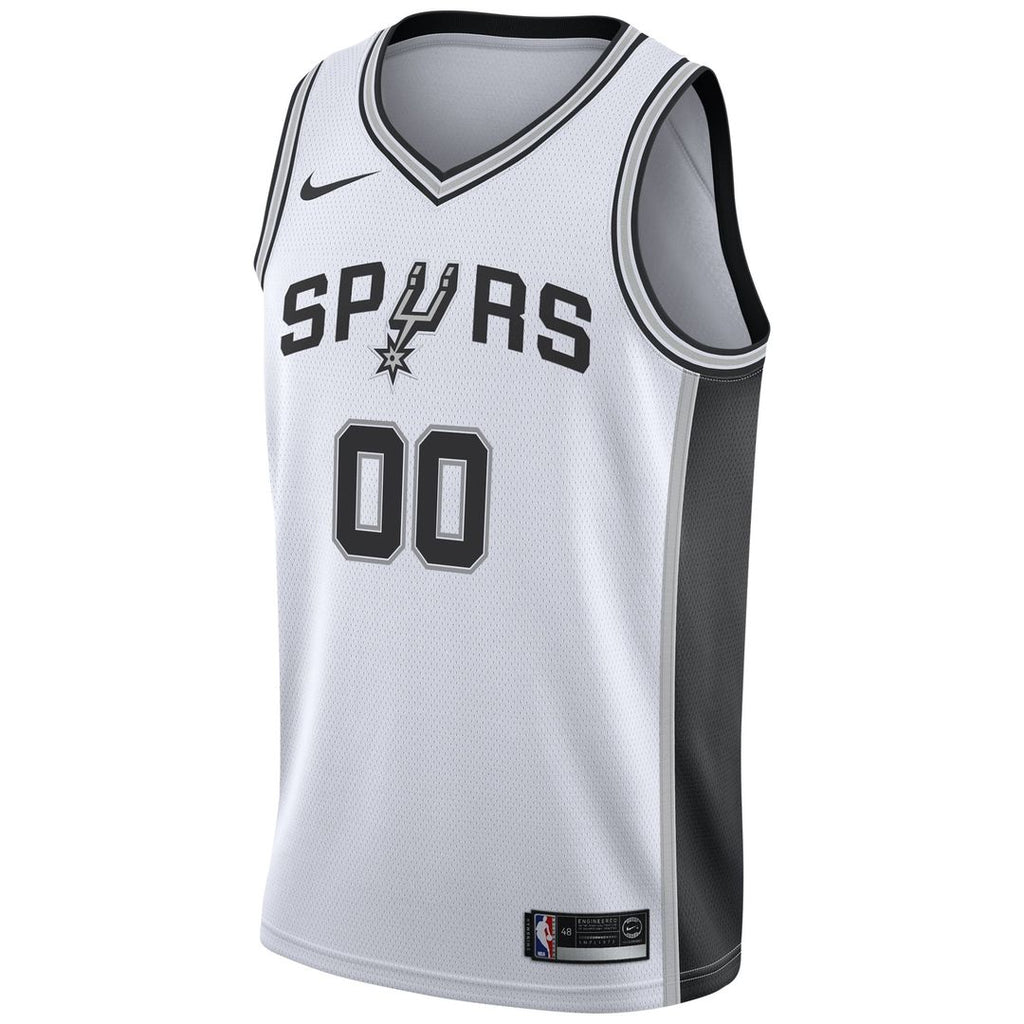 San Antonio Spurs Nike 2020/ 21 Swingman Custom Jersey - Association Edition - White | NBA Fan Gear