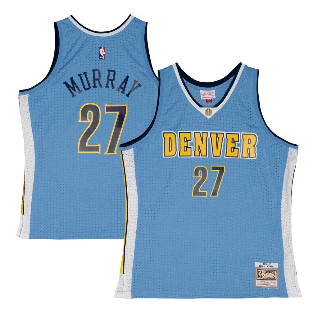 Jamal Murray Denver Nuggets Mitchell & Ness 2016/ 17 Throwback Swingman Jersey - Powder Blue | NBA Fan Gear