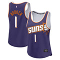 Devin Booker Phoenix Suns Fanatics Women's Fast Break Player Jersey - Icon Edition - Purple | NBA Fan Gear