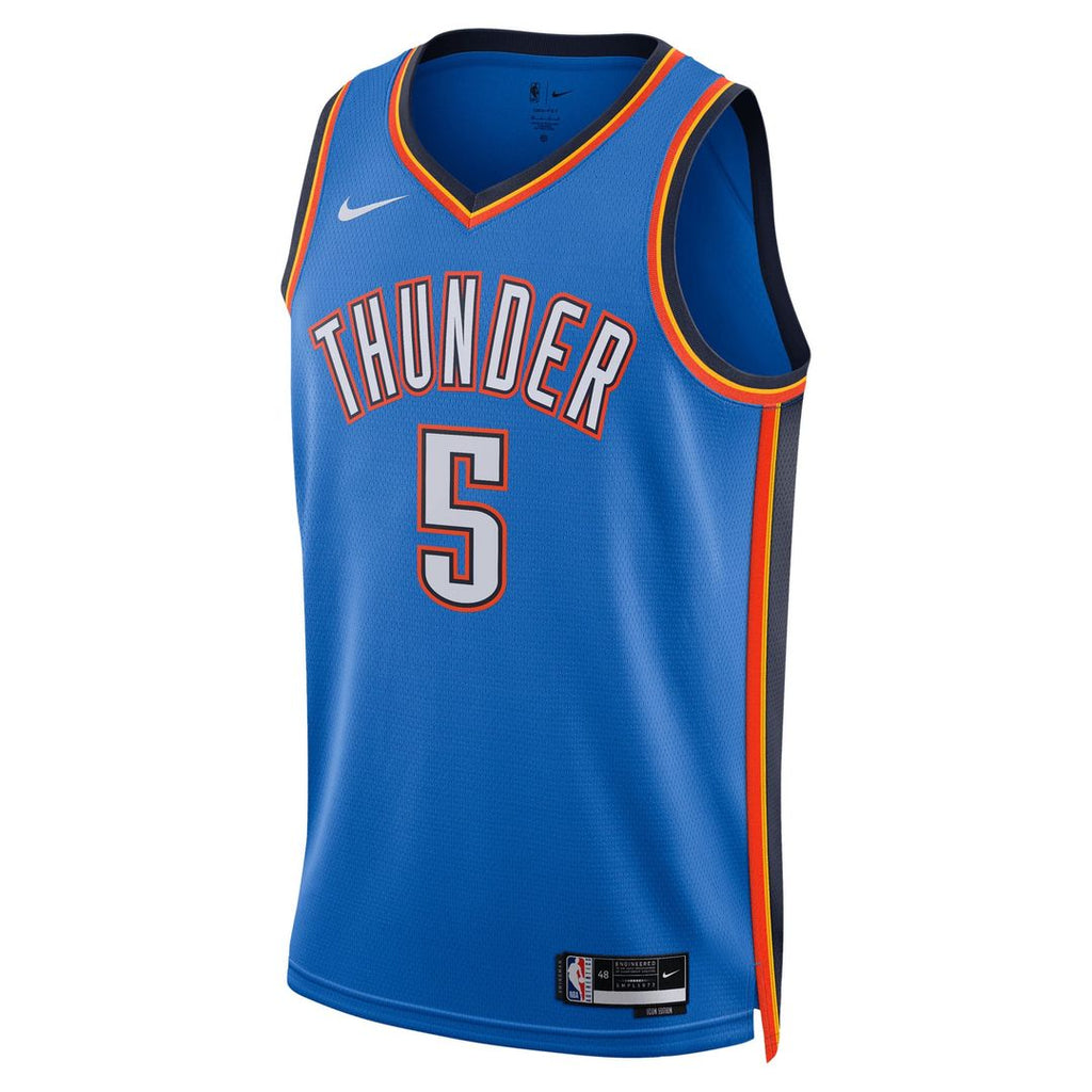 Luguentz Dort Oklahoma City Thunder Nike Unisex Swingman Jersey - Icon Edition - Blue | NBA Fan Gear