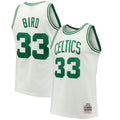 Larry Bird Boston Celtics Mitchell & Ness Hardwood Classics 1985/ 86 Swingman Jersey - White | NBA Fan Gear