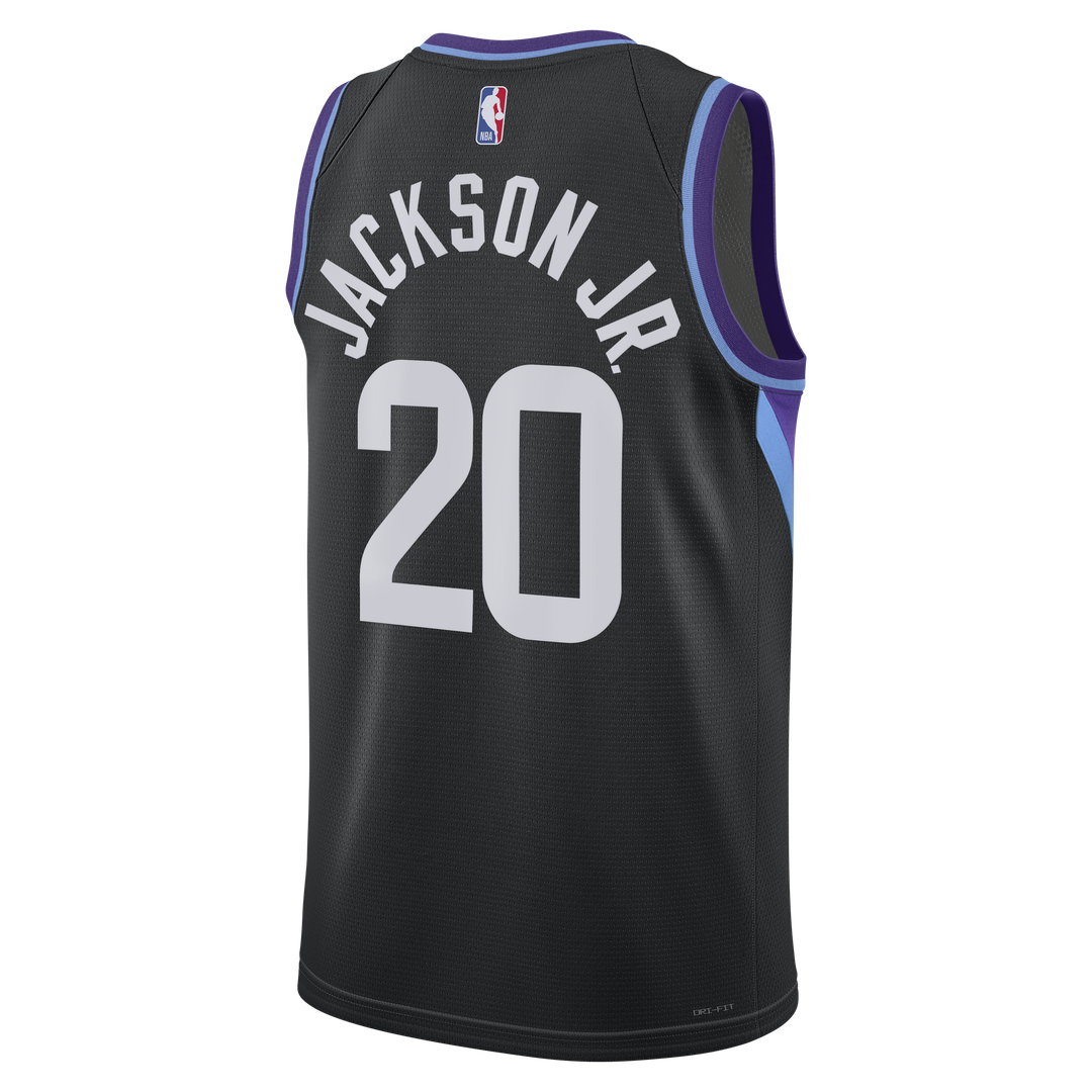 Jaren Jackson Jr. Utah Jazz Jordan Brand Unisex Swingman Jersey - Statement Edition - Black | NBA Fan Gear