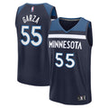 Luka Garza Minnesota Timberwolves Fanatics Fast Break Replica Player Jersey - Icon Edition - Navy | NBA Fan Gear