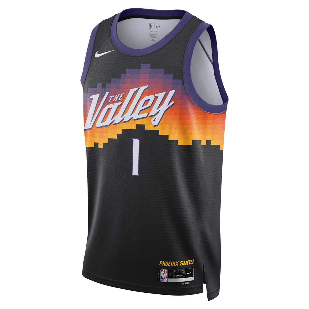 Devin Booker Phoenix Suns Nike Unisex 2025/ 26 Swingman Jersey - Black - City Edition | NBA Fan Gear