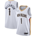 Zion Williamson New Orleans Pelicans Nike 2019/ 2020 Swingman Jersey - Association Edition - White | NBA Fan Gear