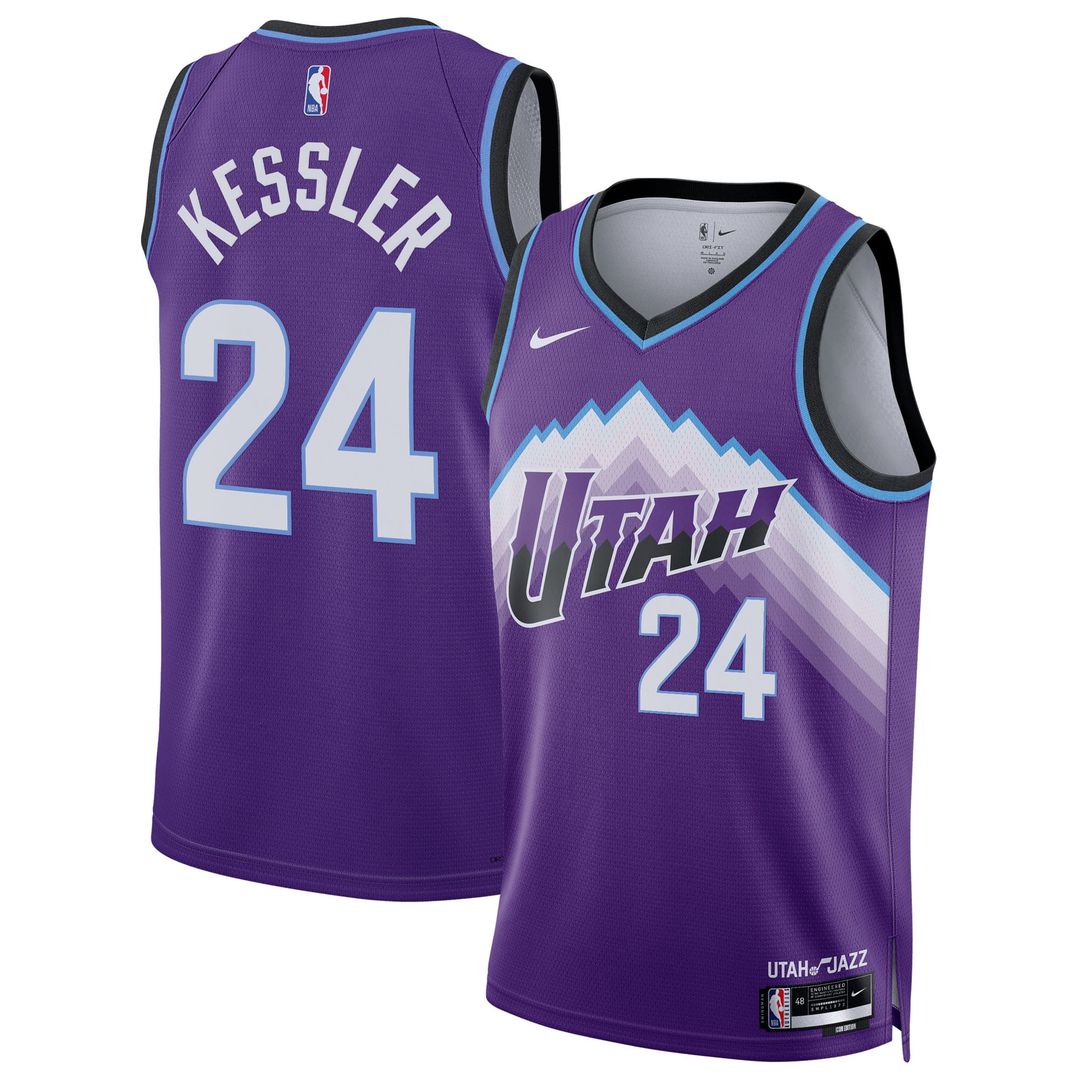 Walker Kessler Utah Jazz Nike Unisex Swingman Jersey - Icon Edition - Purple | NBA Fan Gear