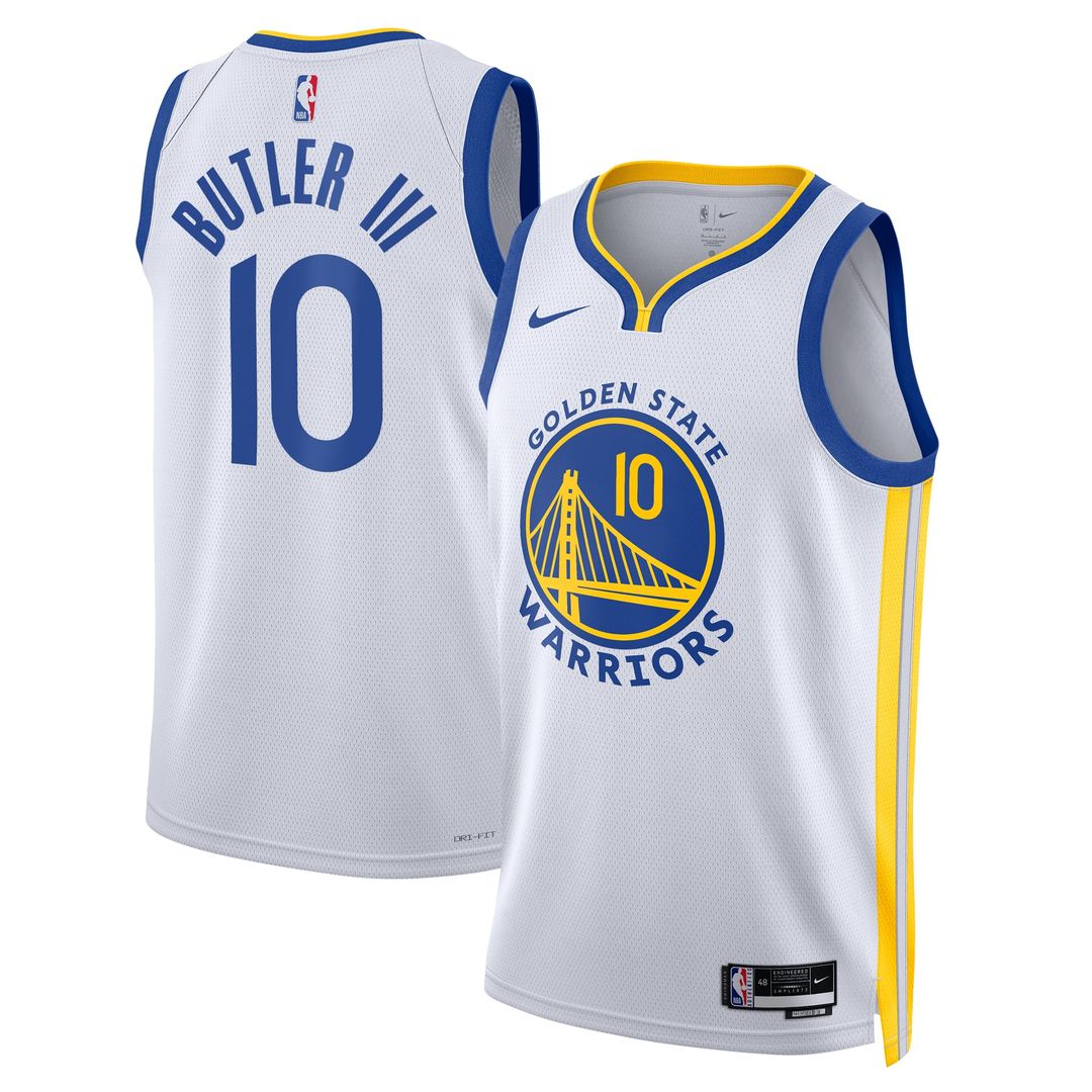 Jimmy Butler Golden State Warriors Nike Unisex Swingman Jersey - Association Edition - White | NBA Fan Gear