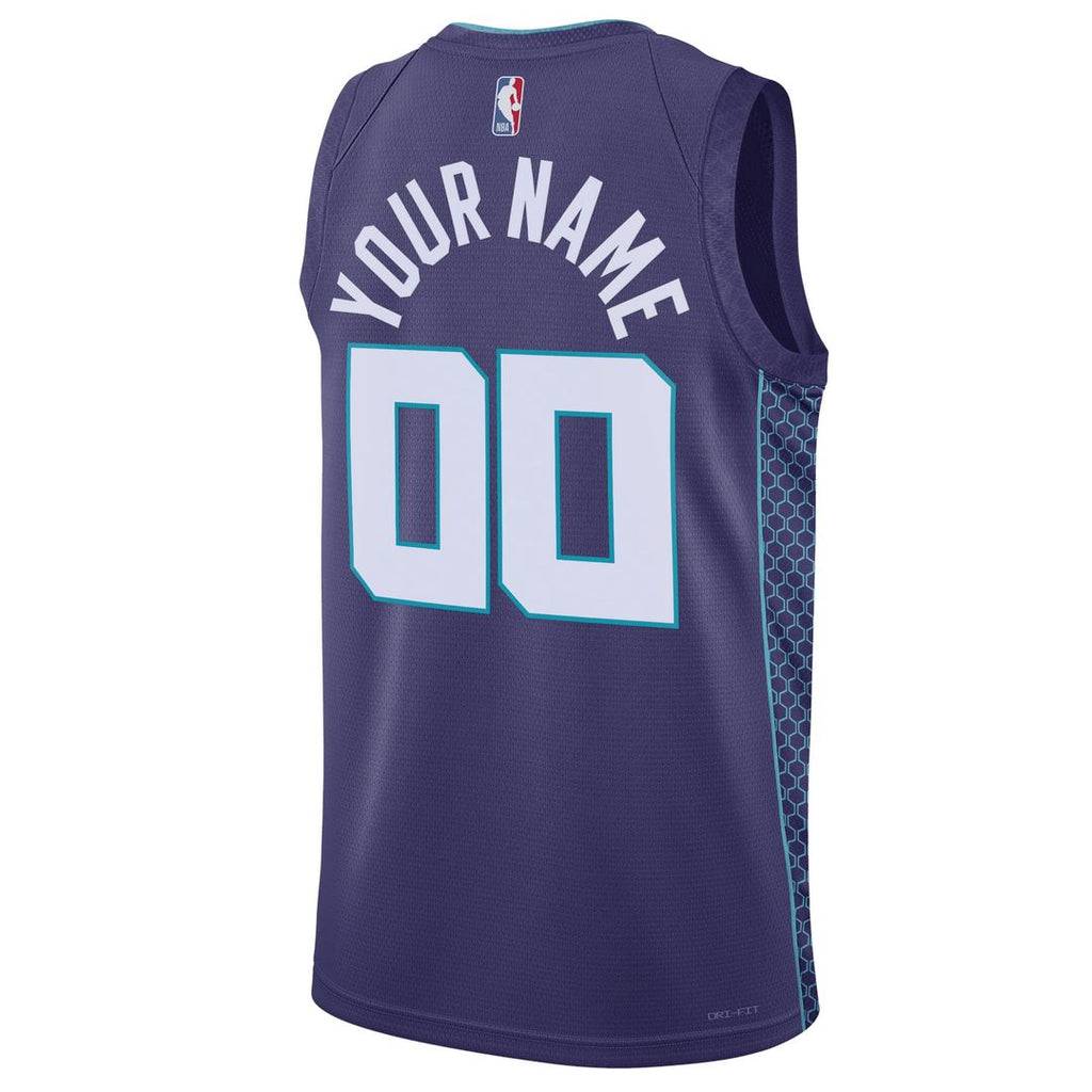 Charlotte Hornets Jordan Brand Unisex 2022/ 23 Swingman Custom Jersey - Statement Edition - Teal | NBA Fan Gear