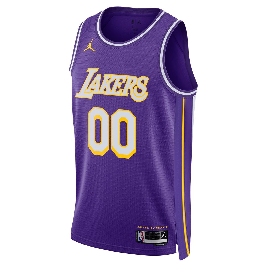 Los Angeles Lakers Jordan Brand Unisex Swingman Custom Jersey - Statement Edition - Purple | NBA Fan Gear