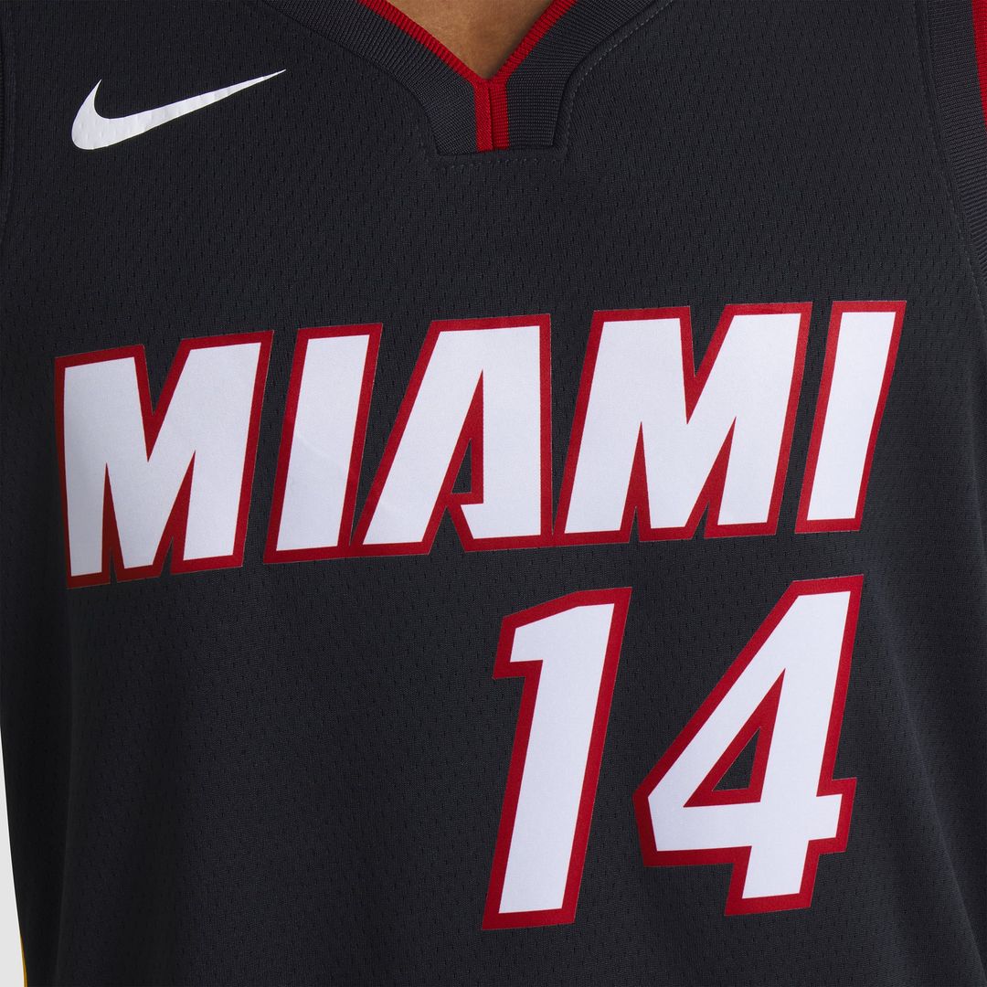 Tyler Herro Miami Heat Nike Unisex Swingman Jersey - Icon Edition - Black | NBA Fan Gear
