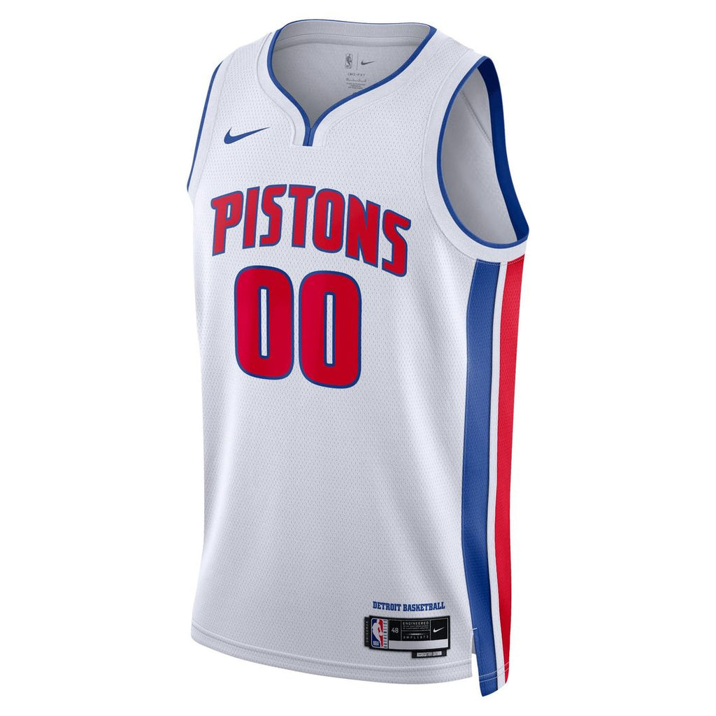 Detroit Pistons Nike Unisex Swingman Custom Jersey White - Association Edition | NBA Fan Gear