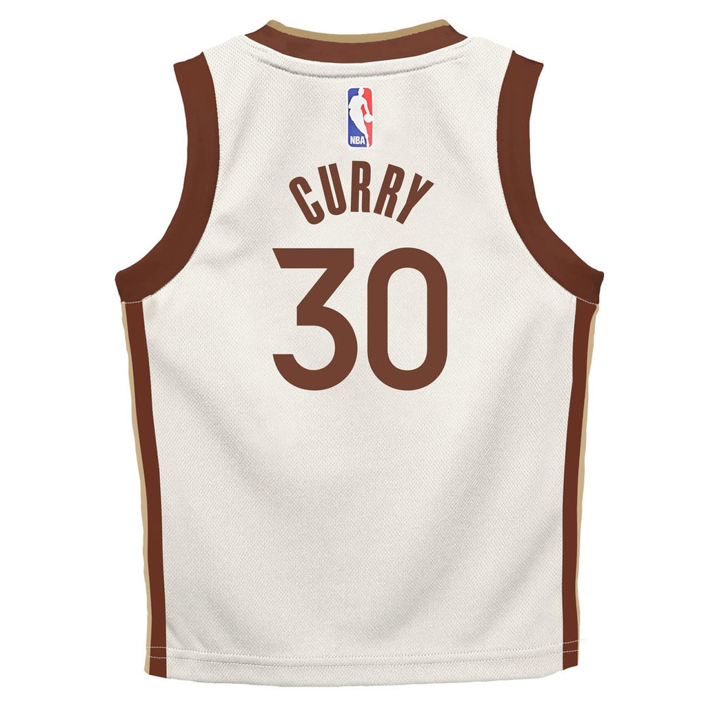 Stephen Curry Golden State Warriors Nike Infant 2025/ 26 City Edition Swingman Jersey - Tan | NBA Fan Gear