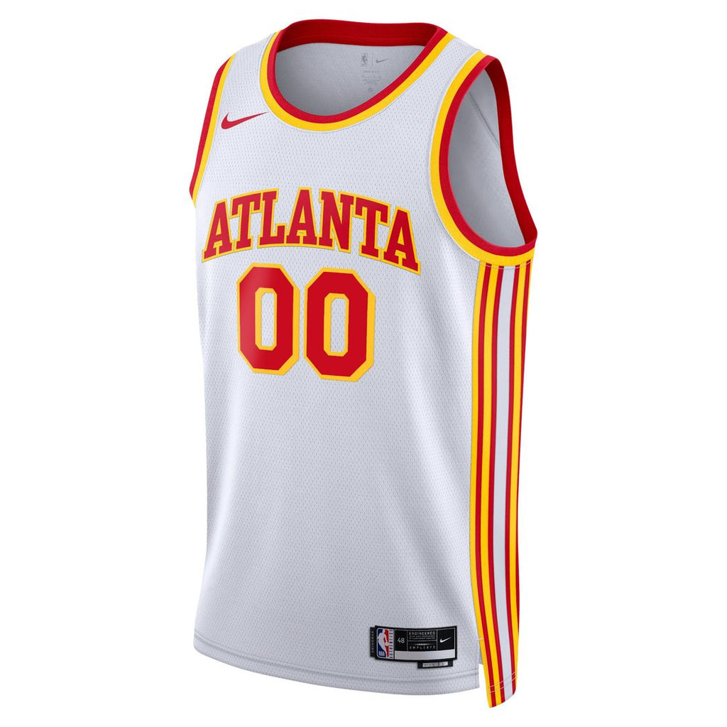 Atlanta Hawks Nike Unisex Swingman Custom Jersey White - Association Edition | NBA Fan Gear