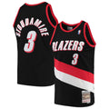 Damon Stoudamire Portland Trail Blazers Mitchell & Ness 1999/ 00 Hardwood Classics Swingman Jersey - Black | NBA Fan Gear