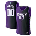 Sacramento Kings Fanatics Youth Fast Break Custom Replica Jersey - Purple - Statement Edition | NBA Fan Gear