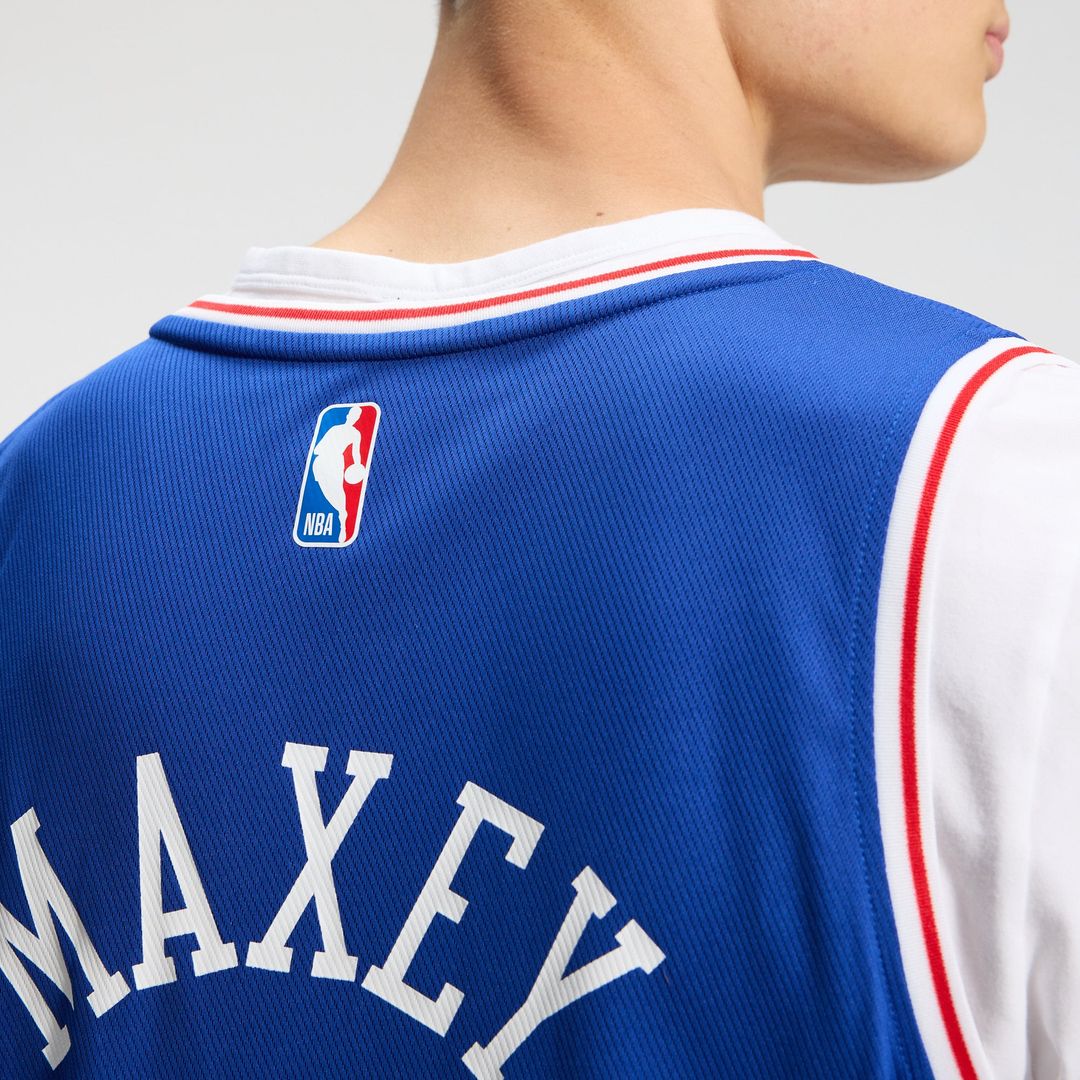 Tyrese Maxey Philadelphia 76ers Fanatics Fast Break Replica Player Jersey - Icon Edition - Royal | NBA Fan Gear