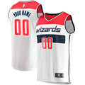 Washington Wizards Fanatics Youth Fast Break Replica Custom Jersey - Association Edition - White | NBA Fan Gear