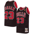 Michael Jordan Chicago Bulls Mitchell & Ness 1996/ 97 Hardwood Classics Authentic Jersey - Black | NBA Fan Gear