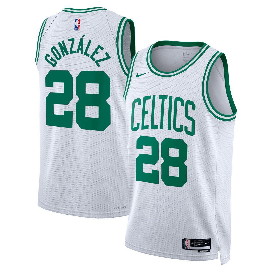 Hugo González Boston Celtics Nike Unisex Swingman Jersey - Association Edition - White | NBA Fan Gear