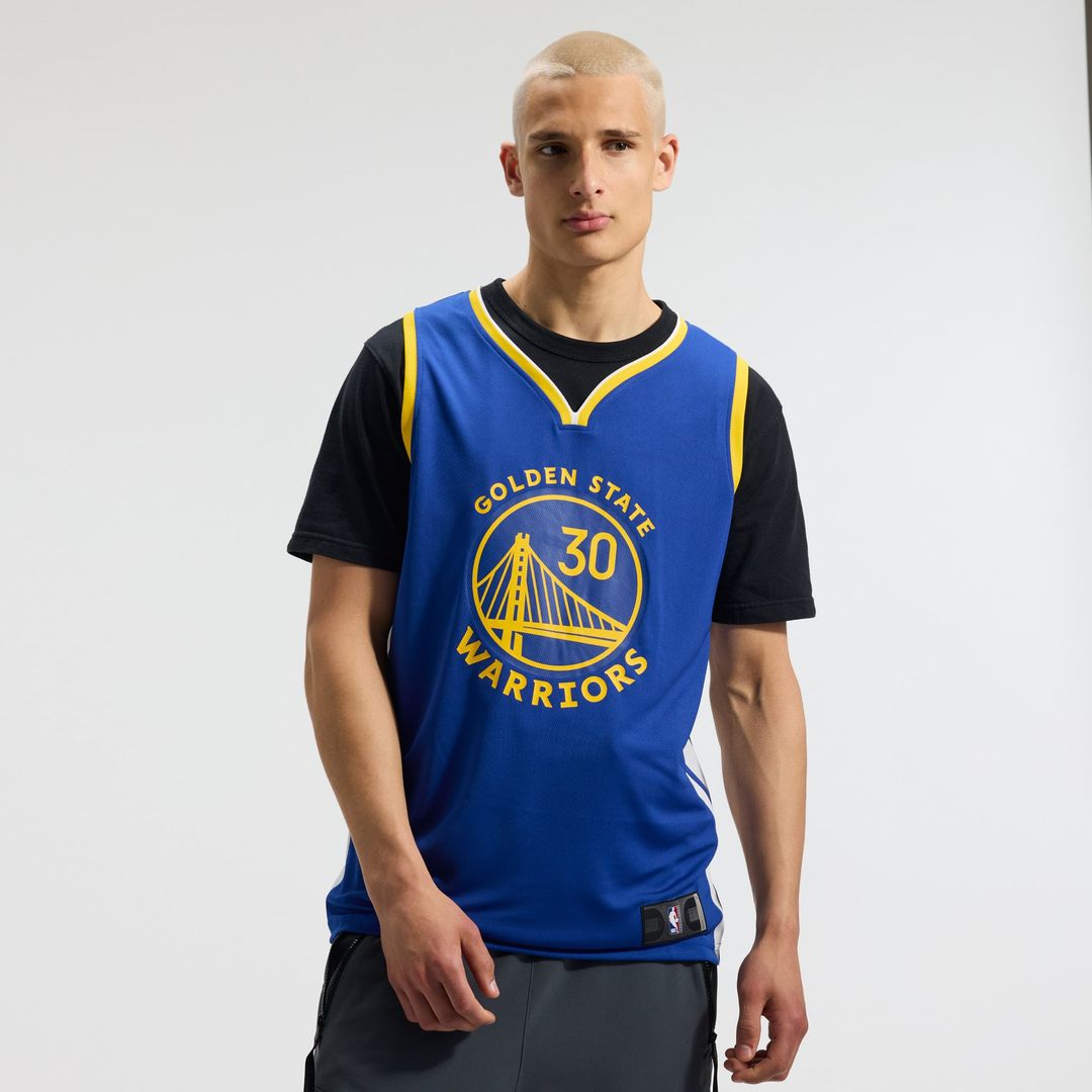 Stephen Curry Golden State Warriors Fanatics Fast Break Replica Jersey - Icon Edition - Royal | NBA Fan Gear