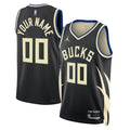 Milwaukee Bucks Jordan Brand Unisex 2022/ 23 Swingman Custom Jersey - Statement Edition - Black | NBA Fan Gear