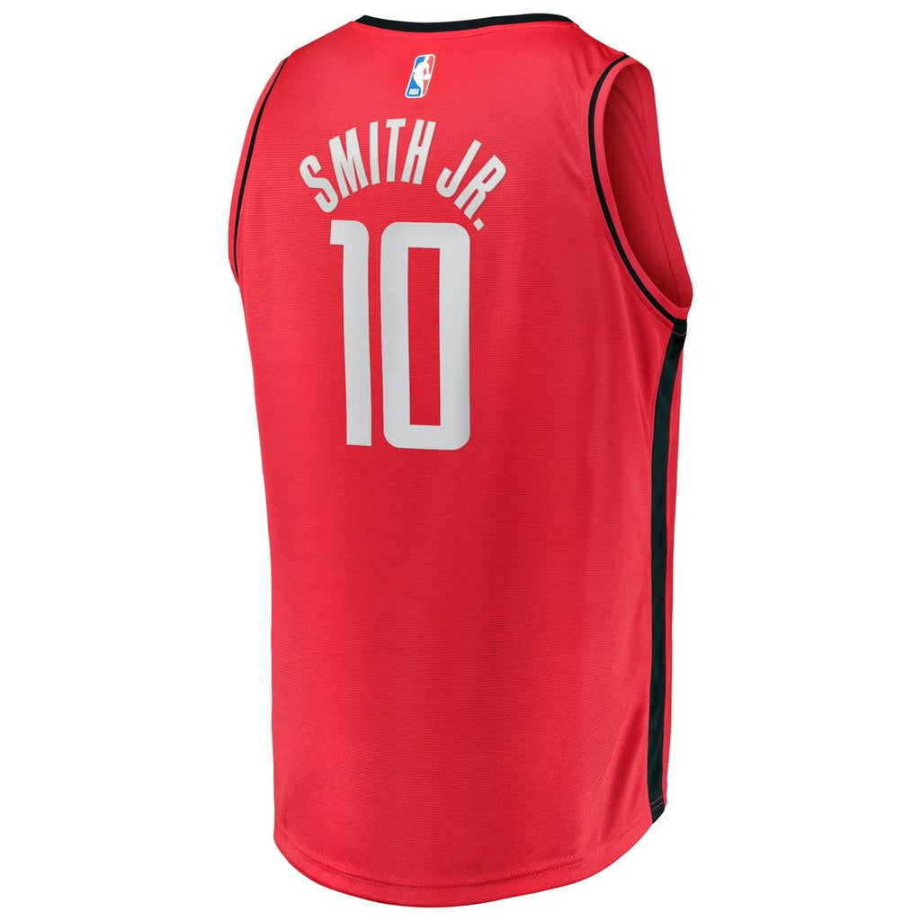 Jabari Smith Jr. Houston Rockets Fanatics Youth Fast Break Replica Player Jersey - Icon Edition - Red | NBA Fan Gear