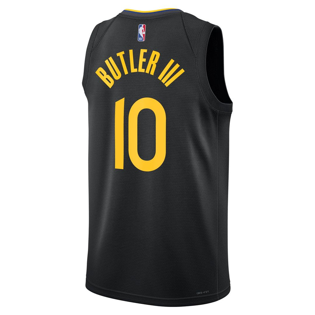 Jimmy Butler Golden State Warriors Jordan Brand Unisex Swingman Jersey - Statement Edition - Black | NBA Fan Gear