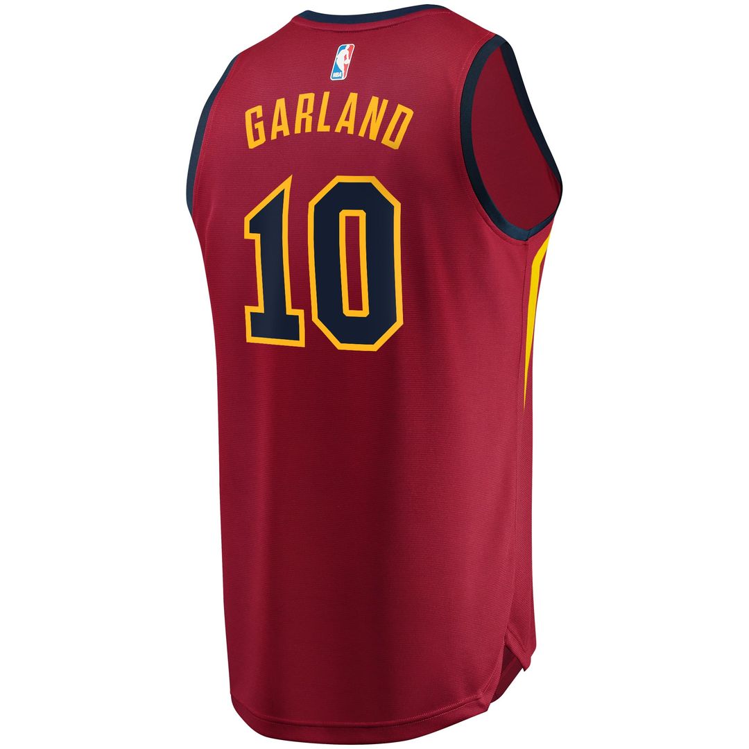 Darius Garland Cleveland Cavaliers Fanatics Youth Replica Fast Break Jersey Wine - Icon Edition | NBA Fan Gear