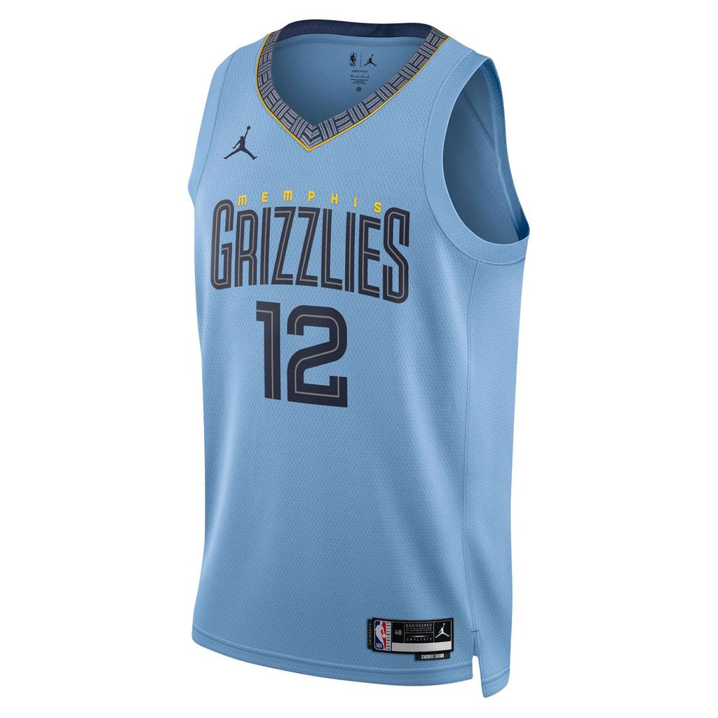 Ja Morant Memphis Grizzlies Jordan Brand Unisex Swingman Jersey - Statement Edition - Light Blue | NBA Fan Gear