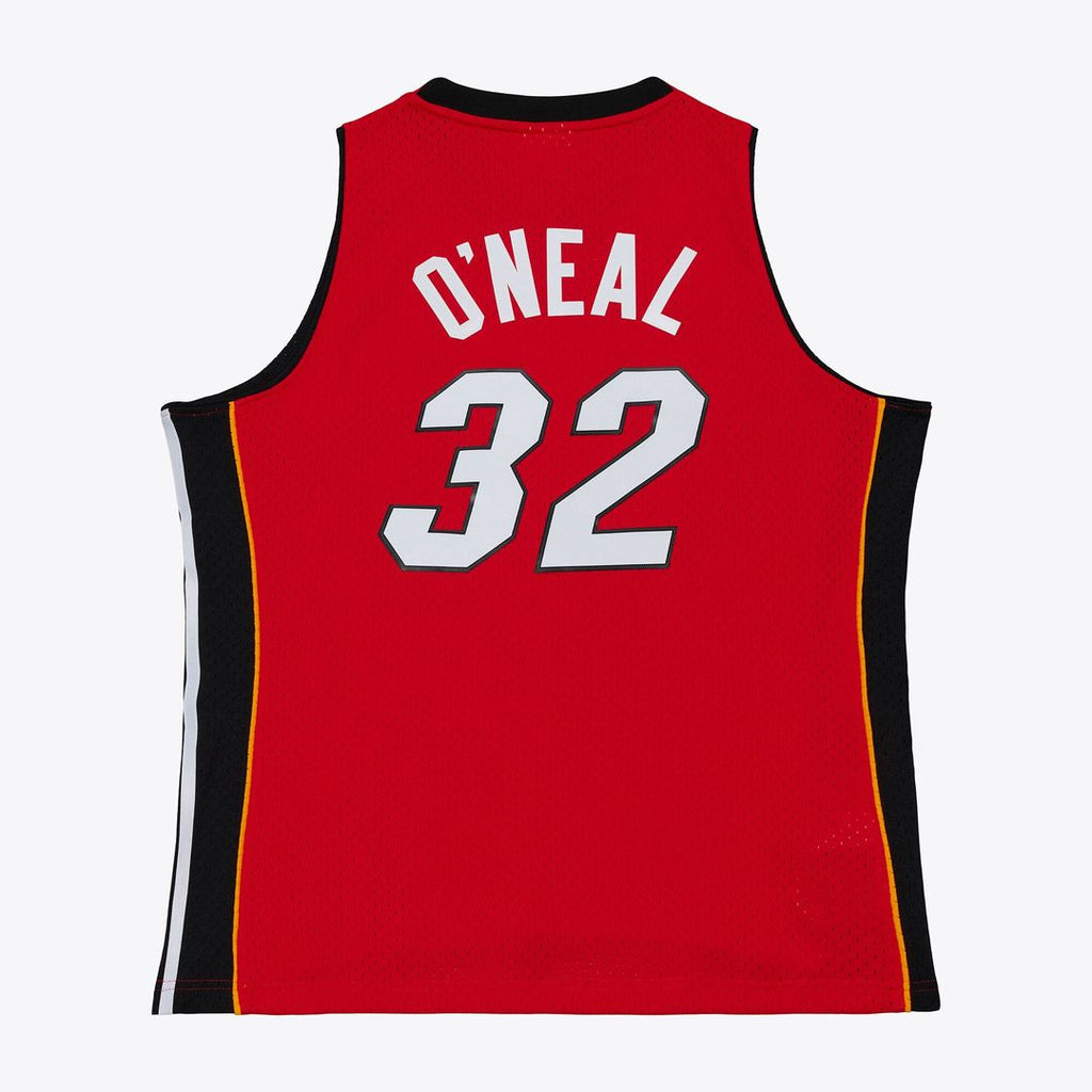 Shaquille O'Neal Miami Heat Mitchell & Ness 2005-06 Swingman Jersey - Red | NBA Fan Gear