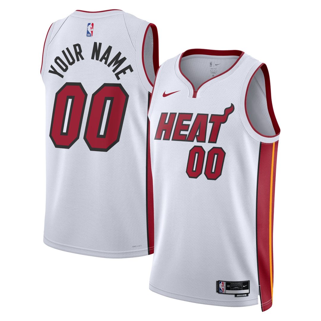 Miami Heat Nike Unisex Swingman Custom Jersey Black - Icon Edition | NBA Fan Gear