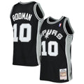 Dennis Rodman San Antonio Spurs Mitchell & Ness 1993/ 94 Hardwood Classics Swingman Jersey - Black | NBA Fan Gear