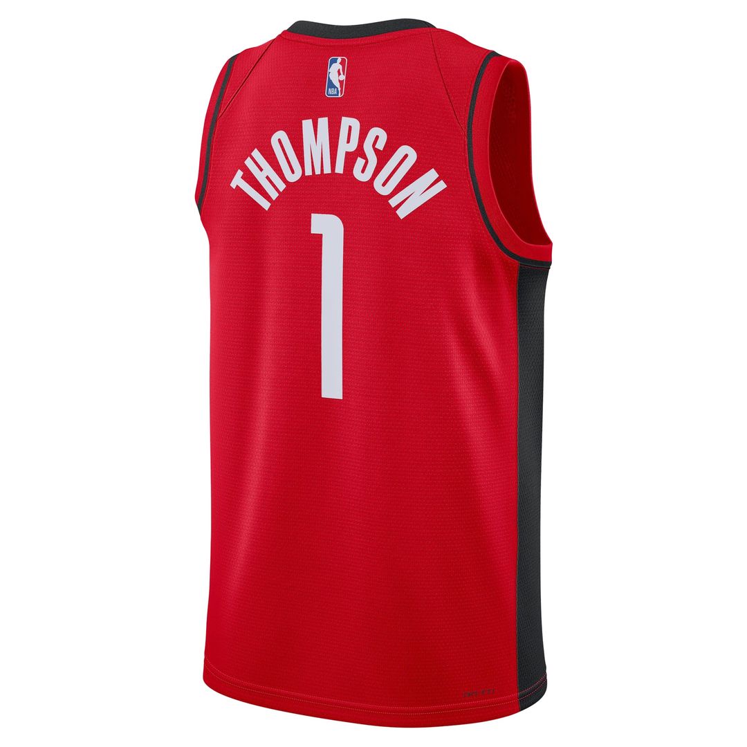 Amen Thompson Houston Rockets Nike Unisex Swingman Player Jersey - Icon Edition - Red | NBA Fan Gear
