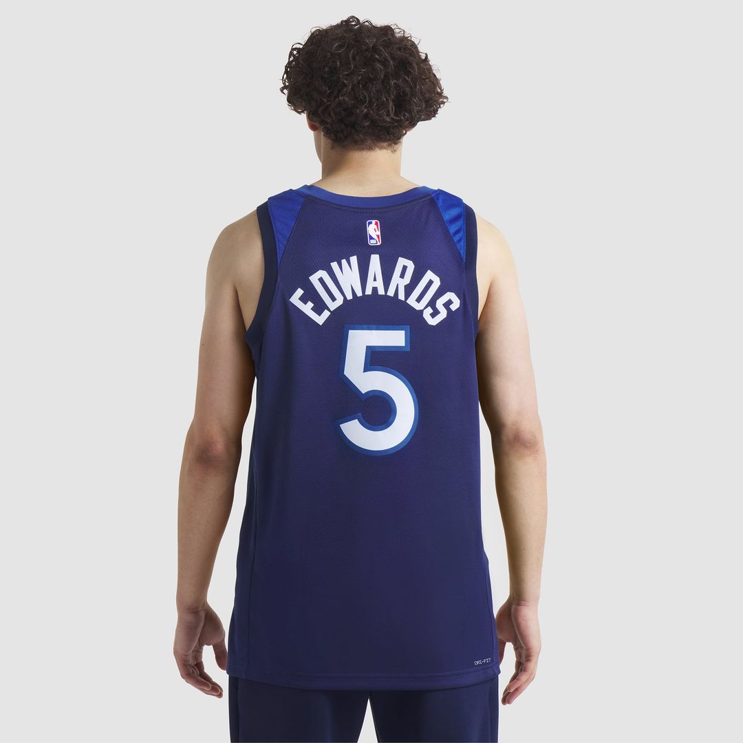 Anthony Edwards Minnesota Timberwolves Nike Unisex Swingman Jersey - Icon Edition - Navy | NBA Fan Gear
