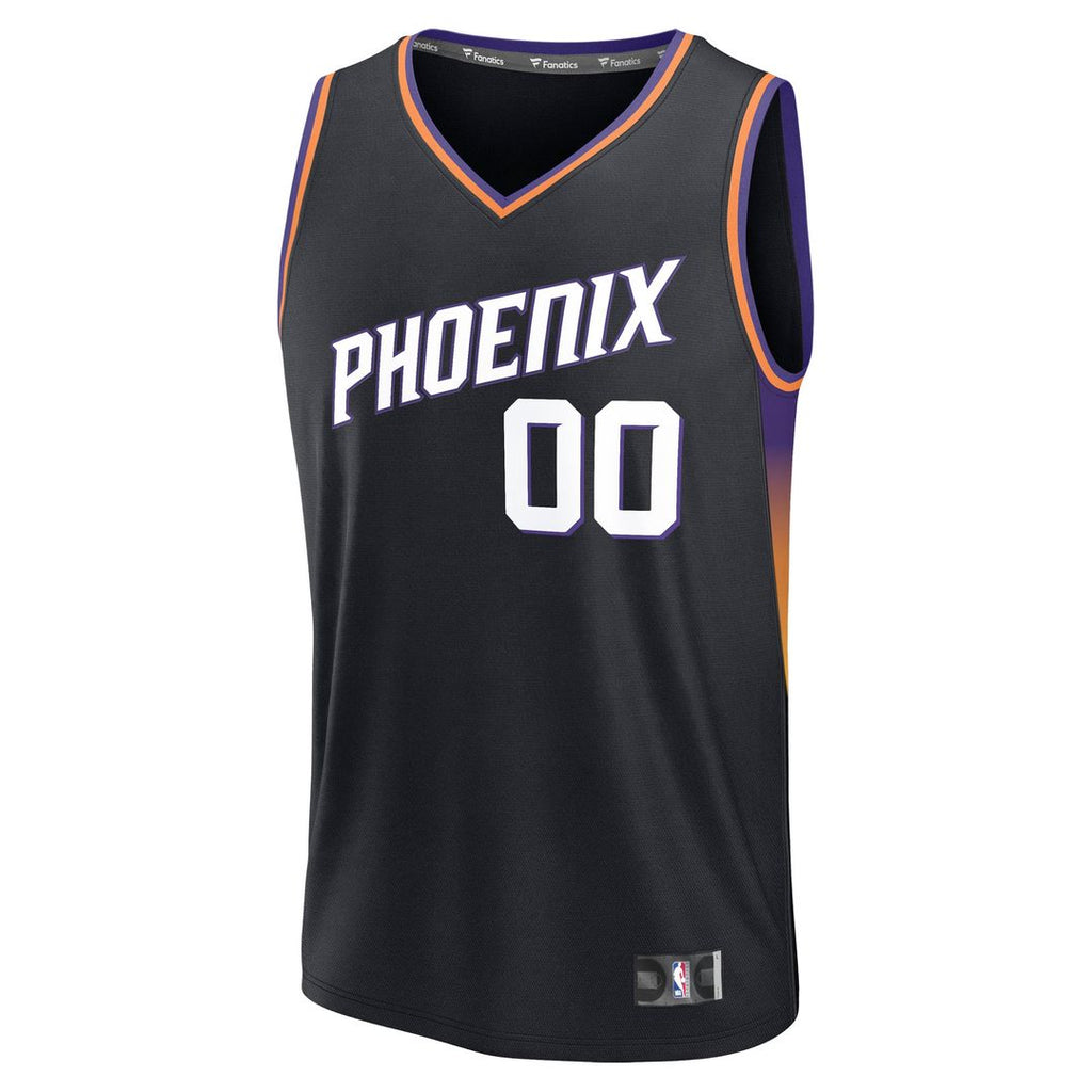 Phoenix Suns Fanatics Youth Fast Break Custom Jersey - Statement Edition - Black | NBA Fan Gear