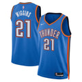 Aaron Wiggins Oklahoma City Thunder Nike Unisex Swingman Jersey - Icon Edition - Blue | NBA Fan Gear