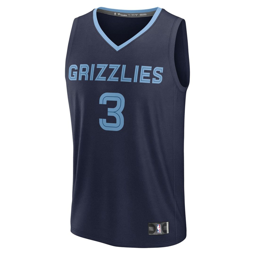 Kentavious Caldwell-Pope Memphis Grizzlies Fanatics Fast Break Replica Player Jersey - Icon Edition - Navy | NBA Fan Gear