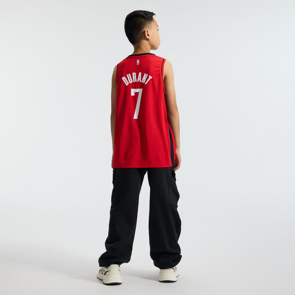 Kevin Durant Houston Rockets Fanatics Youth Fast Break Jersey - Icon Edition - Red | NBA Fan Gear