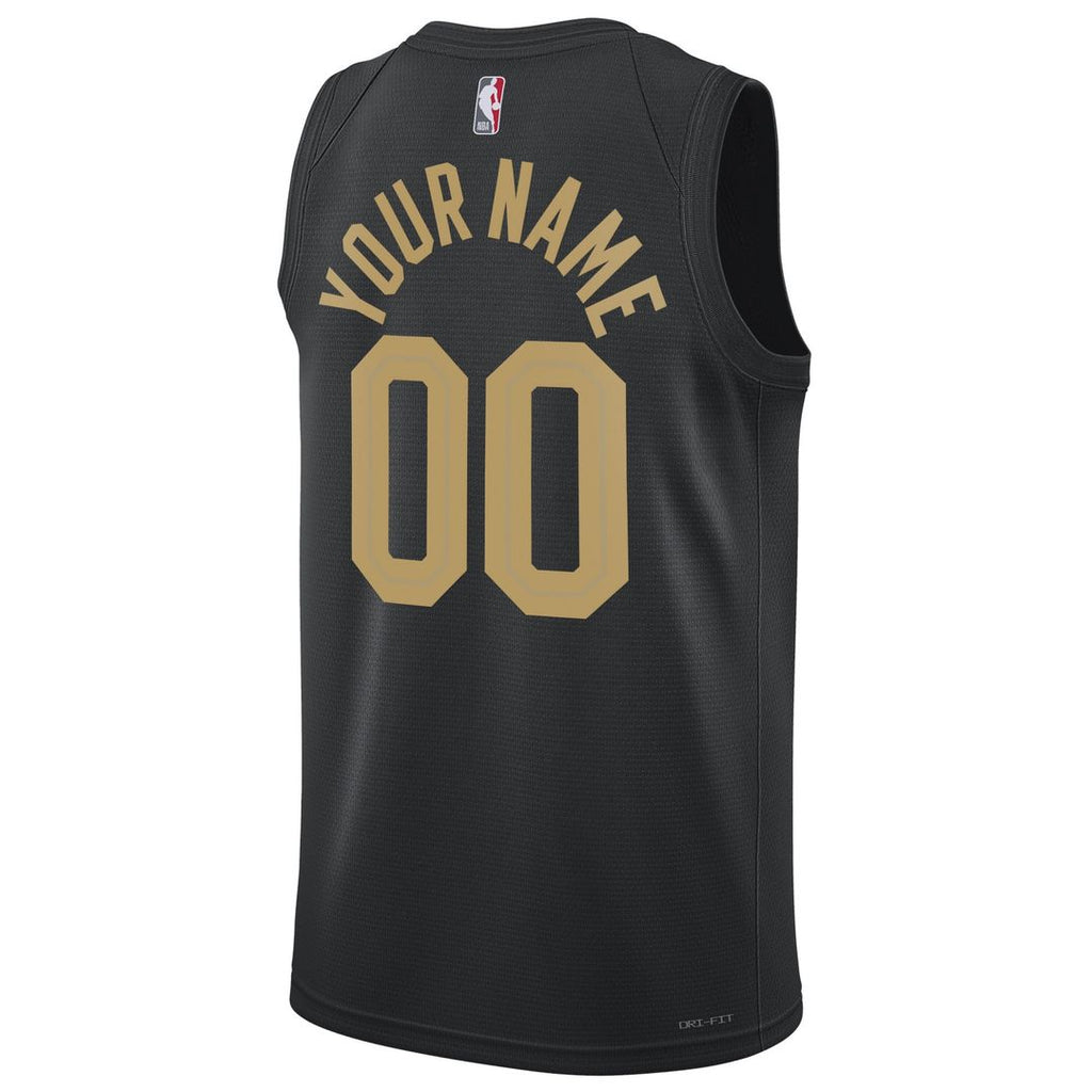Cleveland Cavaliers Jordan Brand Unisex 2022/ 23 Swingman Custom Jersey - Statement Edition - Black | NBA Fan Gear