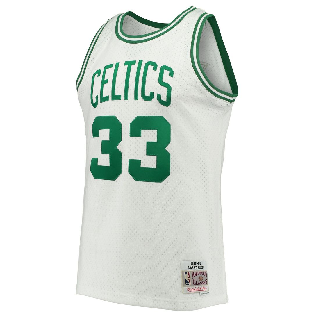 Larry Bird Boston Celtics Mitchell & Ness Hardwood Classics Swingman Jersey - Kelly Green | NBA Fan Gear