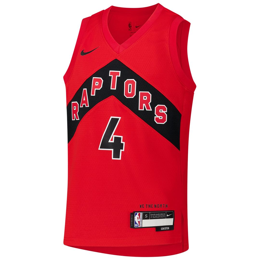Scottie Barnes Toronto Raptors Nike Youth Swingman Jersey - Icon Edition - Red | NBA Fan Gear