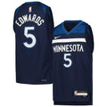 Anthony Edwards Minnesota Timberwolves Nike Youth Swingman Jersey - Icon Edition - Navy | NBA Fan Gear