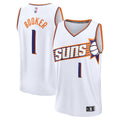 Devin Booker Phoenix Suns Fanatics Fast Break Replica Player Jersey - Association Edition - White | NBA Fan Gear