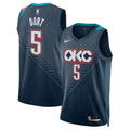 Luguentz Dort Oklahoma City Thunder Nike Unisex 2025/ 26 Swingman Jersey - Navy - City Edition | NBA Fan Gear