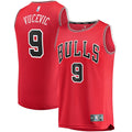 Nikola Vucevic Chicago Bulls Fanatics Youth Fast Break Replica Jersey - Icon Edition - Red | NBA Fan Gear