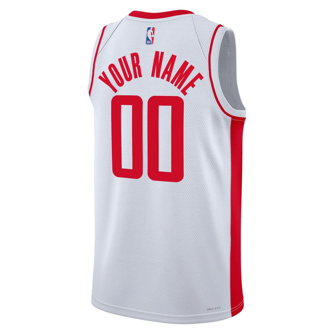 Houston Rockets Nike Unisex Swingman Custom Jersey Red - Icon Edition | NBA Fan Gear
