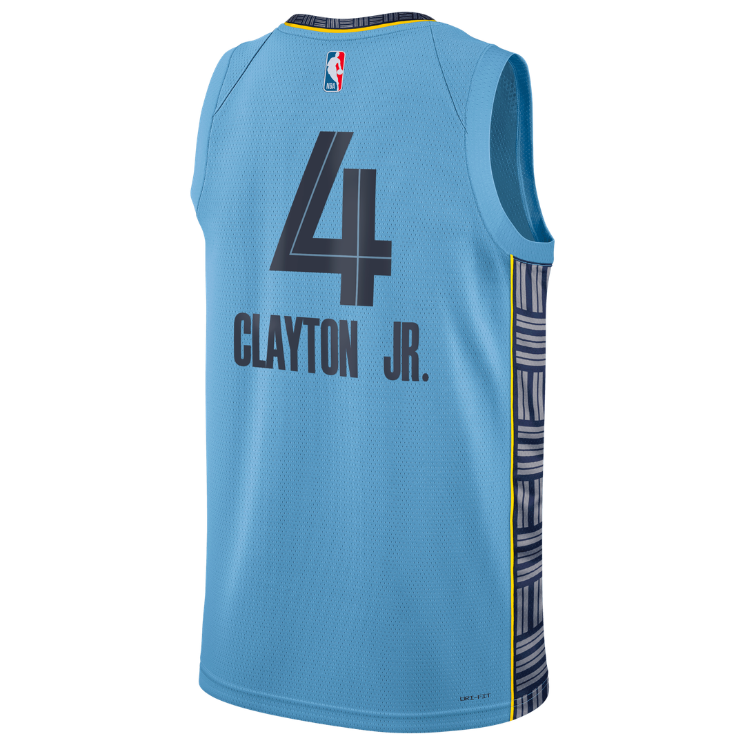 Walter Clayton Jr. Memphis Grizzlies Jordan Brand Unisex Swingman Jersey - Statement Edition - Light Blue | NBA Fan Gear